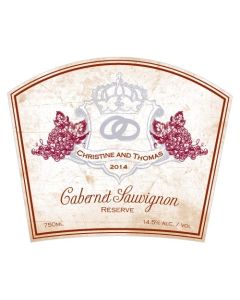Aged Vineyard Rectangular Sticker