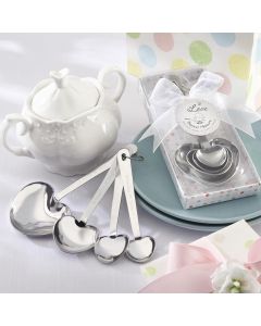 Love Beyond Measure Stainless Steel Measuring Spoons (set of 4)