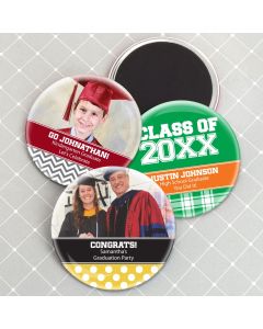 Personalized Graduation Magnets (2.25")