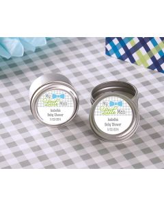 My Little Man Personalized Travel Candle