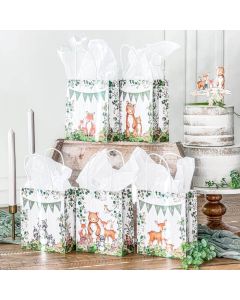 Woodland Baby Shower Gift Bag (Set of 24)
