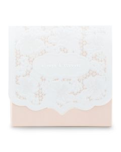 Pretty Lace Favor Box - Blush (10)
