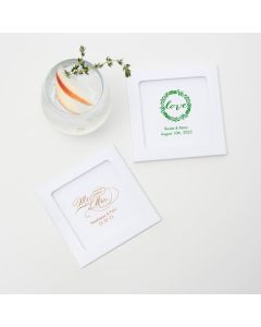 Personalized Glass Coaster Favor