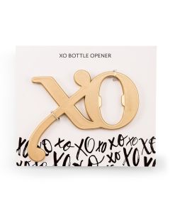 Gold XO Bottle Opener Favor