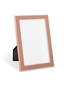 Medium Easel Back Photo Frame - Rose Gold