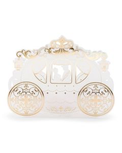 Cinderella Wedding Carriage Favor Box ( Set of 10 )