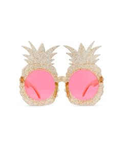 Women’s Unique Shaped Bachelorette Party Sunglasses - Pineapples