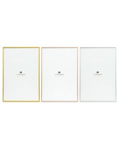 Large 12 X 18" Metallic Picture Frame - Gold, Silver, Or Rose Gold