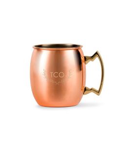 Woodland Monogram - Copper Moscow Mule Mug