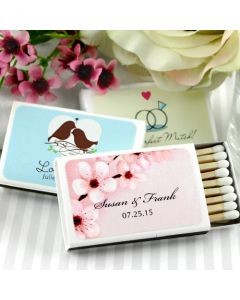 Personalized Matches - Set of 50 (White Box)