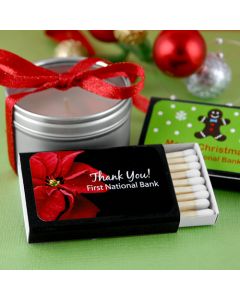 Holiday Matches - Set of 50 (Black Box)