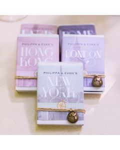 White Matchbox Drawer-Style Favor Box (Set of 8)