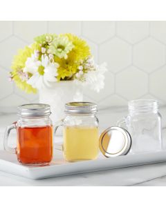  4 oz. Mini Mason Mug Shot Glass with Lid - DIY