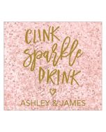Sparkle Rectangular Label (set of 12)