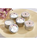 Personalized Travel Candle - English Garden