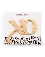 Gold XO Bottle Opener Favor