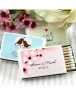 Personalized Matches - Set of 50 (White Box)