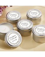  Personalized Travel Candle –The Hunt Is Over