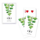 Unique Custom Playing Card Favors Greenery