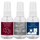 Personalized Hand Sanitizer - Silhouette Collection - 2oz Glass Bottle