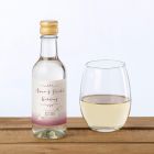 Personalized Mini Wine Bottle Labels - Vineyard