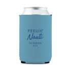 Custom Neoprene Foam Beer Can Party Koozie - Light Blue
