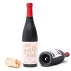 Wine Bottle Shaped Corkscrew In Gift Box