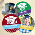 Personalized Graduation Paper Coasters