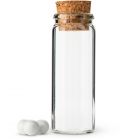 Small Glass Bottle With Cork Stopper Wedding Favor (6)