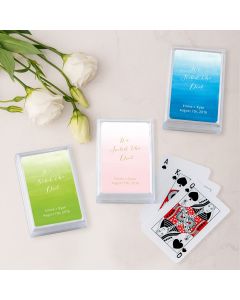 Unique Custom Playing Card Favors Aqueous