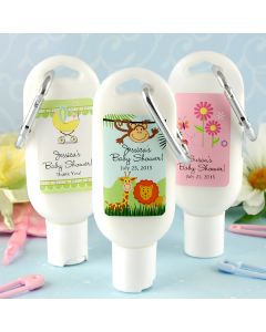Baby Sunscreen Favors with Carabiner (SPF 30)