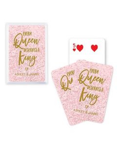 Unique Custom Playing Card Favors Every Queen Deserves A King