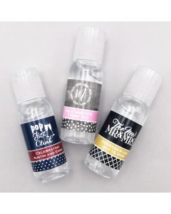 Personalized Hand Sanitizer Favors