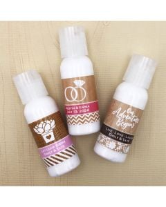 Personalized Hand Lotion Favors