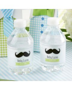 Personalized Water Bottle Labels-Kate's "Little Man" Collection 