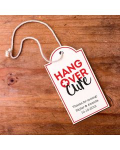 Personalized Statement Tags - Hangover (Set of 12)