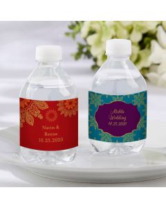 Personalized Water Bottle Labels - Indian Jewel