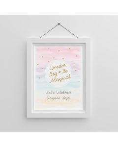 Personalized Poster (18x24) - Enchanted Party