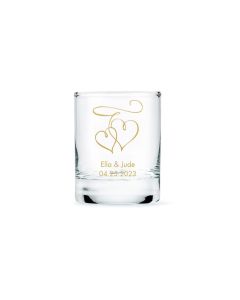 Personalized Shot Glass/ Votive Holder