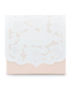 Pretty Lace Favor Box - Blush (10)