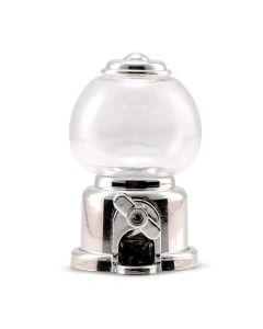 Mini Gumball Machine Party Favor - Silver