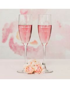 Classic Champagne Glass - Personalized