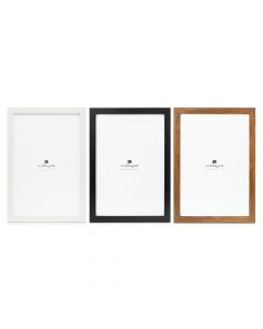 Large 12" X 18" Classic Picture Frame - Black, White, Or Fabricated Wood