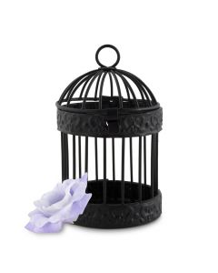 Small Black Birdcage Favor Containers (4)