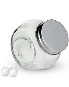 Small Glass Candy Jar With Lid Wedding Favor (12)