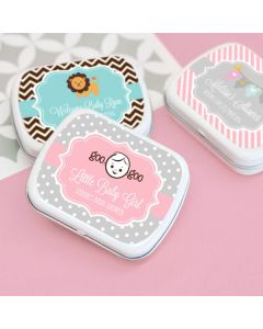 Personalized Baby Shower Mint Tins