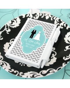 A Love Story Personalized Theme Notebook Favors
