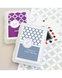MOD Pattern Monogram Playing Cards