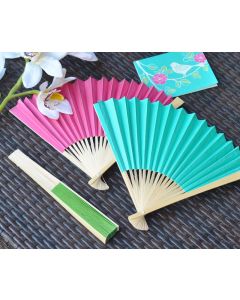 Colored Paper Fans