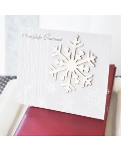 Silver Snowflake Ornament